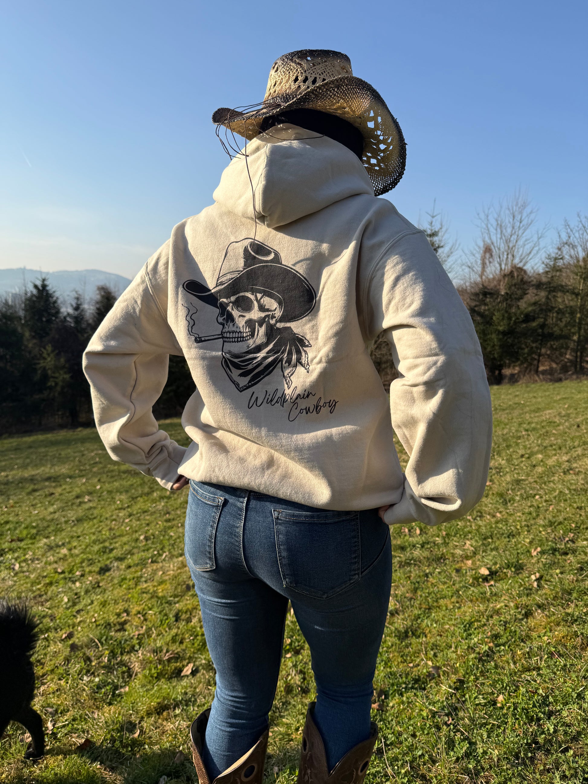 Smoking Cowboy Unisex-Hoodie