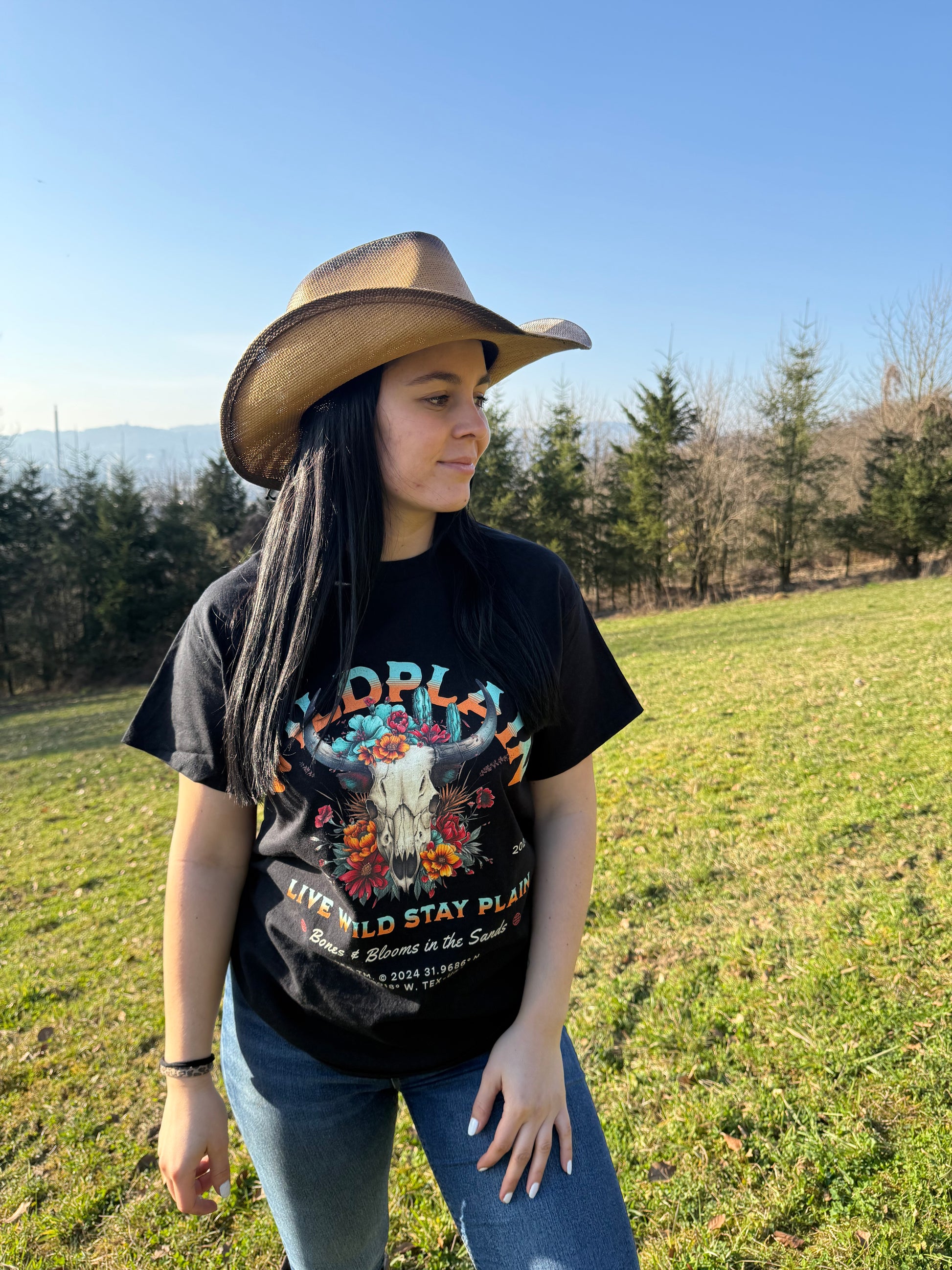 Flower Skull Unisex Shirt