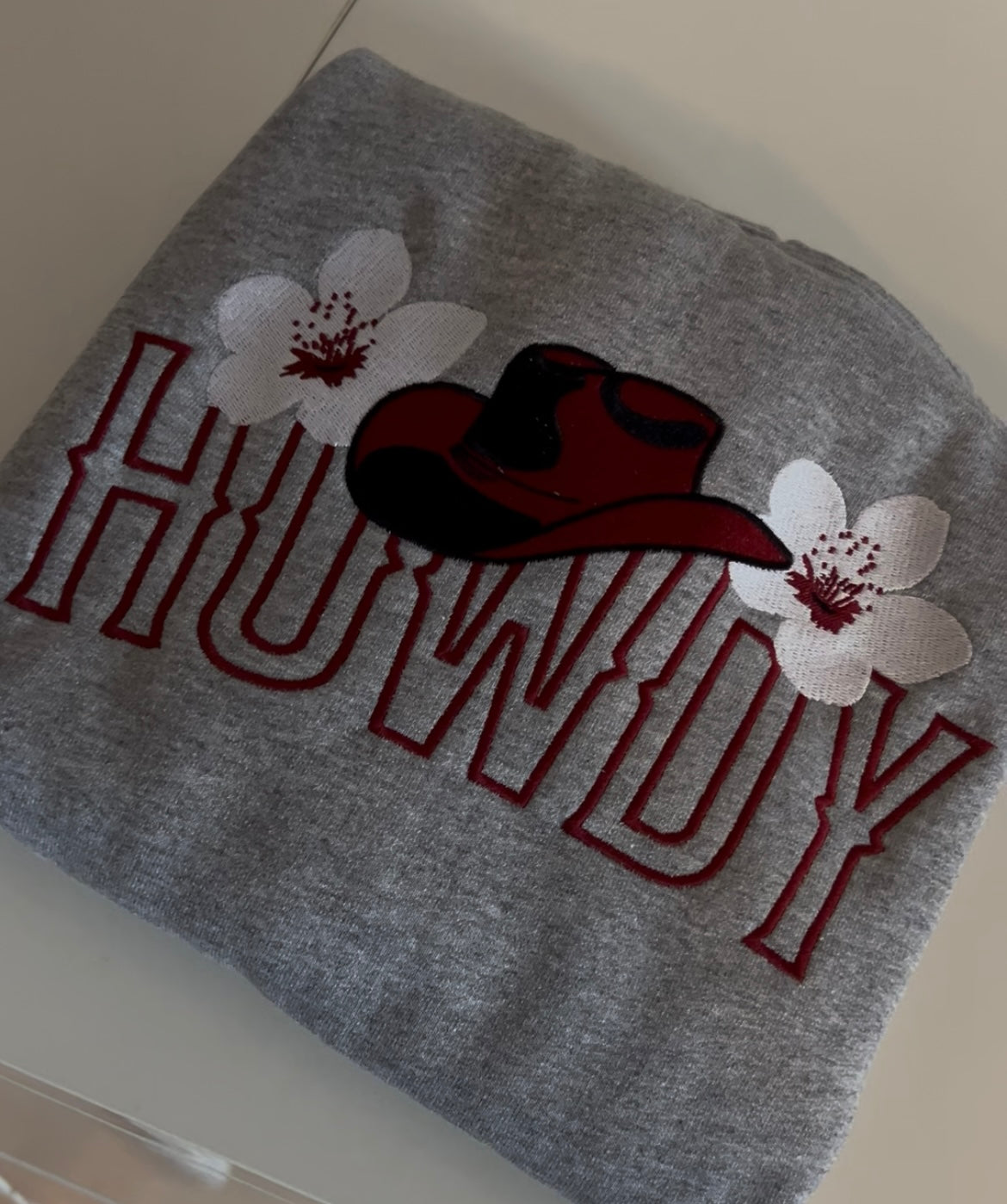 Howdy Flower Unisex-Pullover