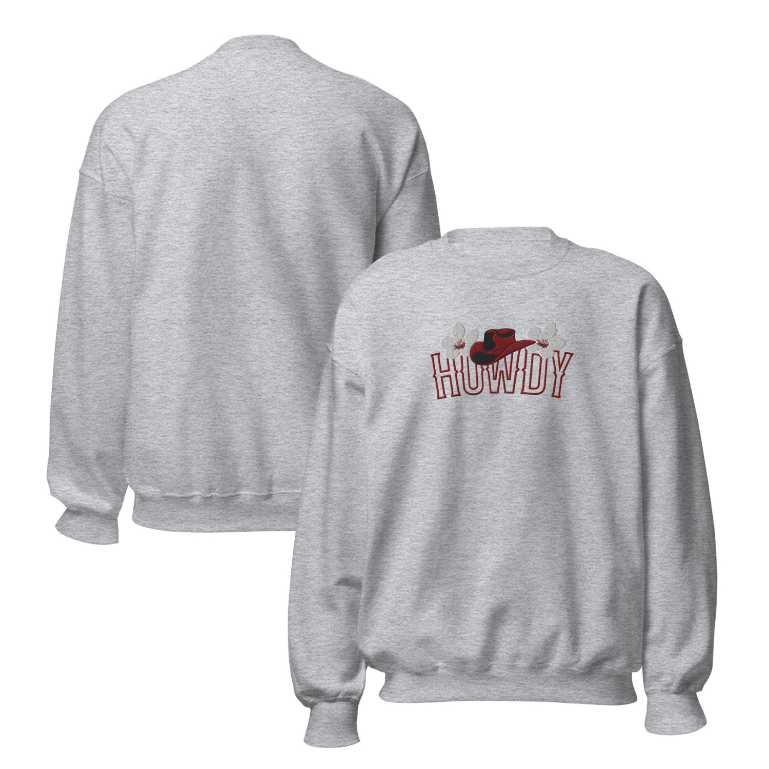 Howdy Flower Unisex-Pullover